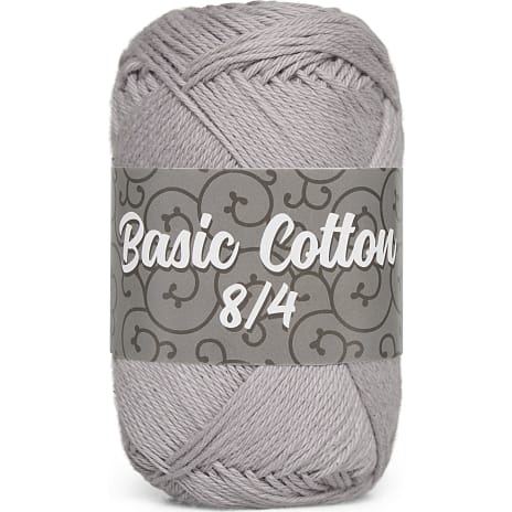 Basic Cotton Bumbo Cotton Bouclégarn Grå