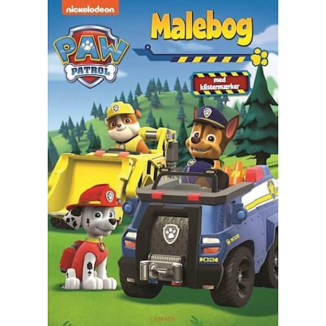 Lindhardt og Ringhof Paw Patrol malebog