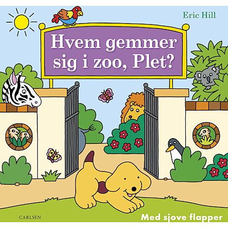 Carlsen Hvem gemmer sig i Zoo, Plet? 1 stk.