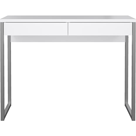 Tvilum Function Plus Skrivebord Med 2 Skuffer Hvid