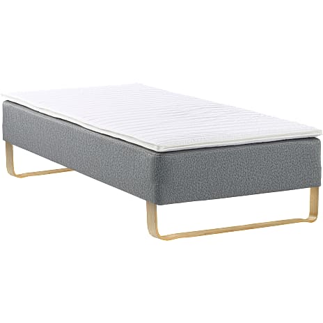 Nordisk Fjer Boxmadrasseng 90x200 cm Lysegrå