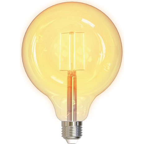 Deltaco Smart Filament LED Glødepære E27 Hvid