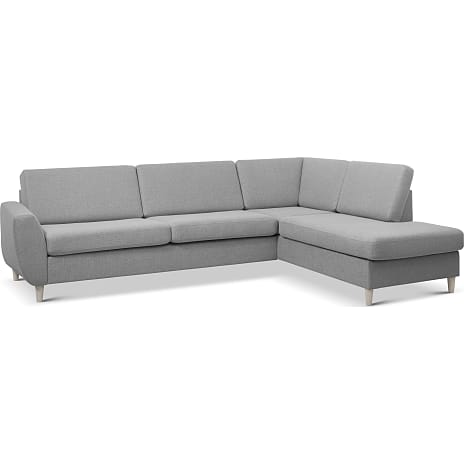 Madrid Nordic Højrevendt Open-End Sofa Lysegrå