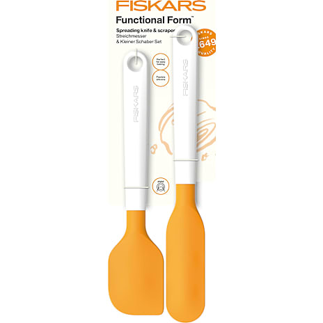 Fiskars Functional Form spartel og lille dejskraber sæt