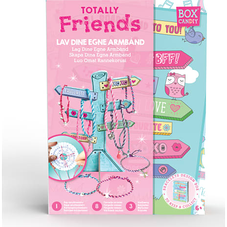 Box Candiy Totally Friends Bracelet