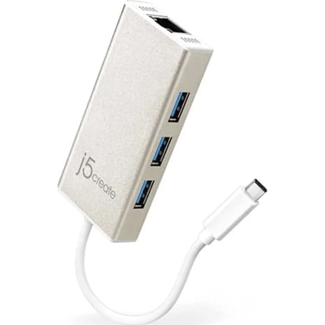 J5 Create USB-C Ethernet & Hub Multiadapter