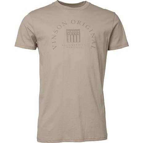 Vinson Herre T-shirt Str. XL Beige
