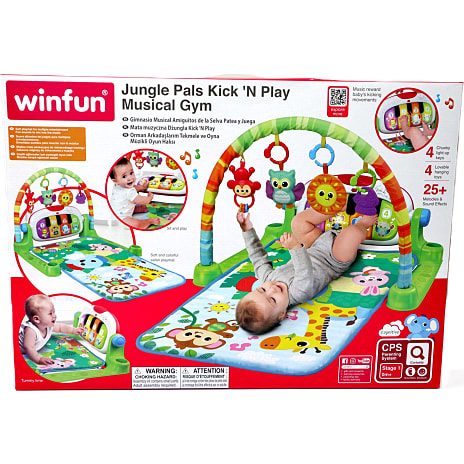 Jungle Pals Kick 'N Play Musik Gym