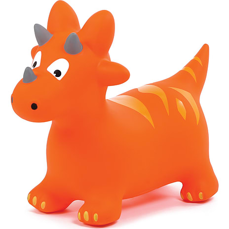 LUDI dino hoppedyr orange
