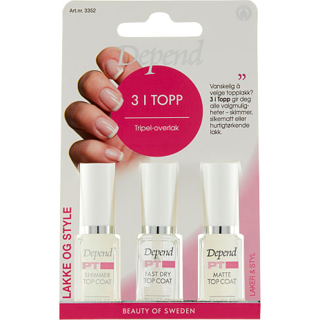 Depend Topcoat 3 I Topp