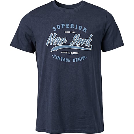 VRS Herre T-shirt str. 4XL Mørkeblå