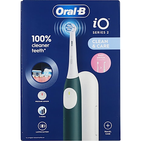 Oral-B iO2 elektrisk tandbørste - Forrest Green 1 stk.