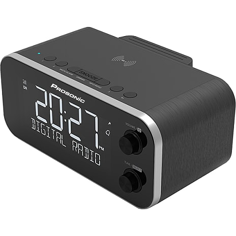 Prosonic CWC200 DAB+/FM Clockradio Med Trådløs Opladning
