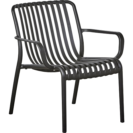 Messina Loungestol Sort