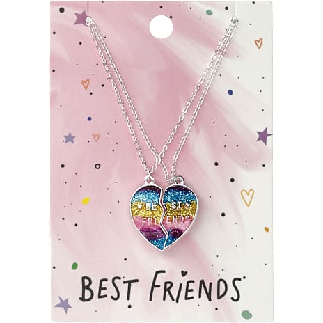 Choise by Heart Børne Best Friend Halskæde Sølvfarvet