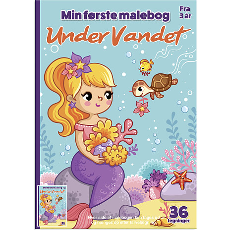 Min Første Malebog Under Vandet