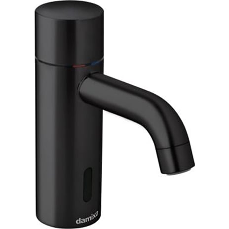 Damixa Silhouet håndvaskarmatur touchless mat sort