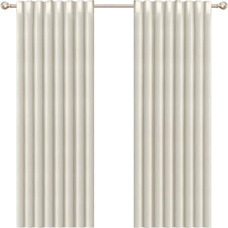 Salling Trend Stofgardin Sæt Beige