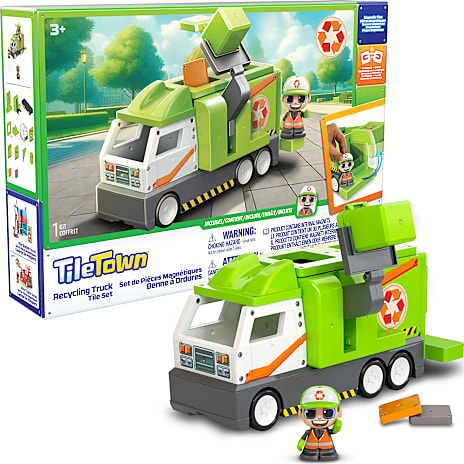 Tile Town Renovationsbil med Figurer