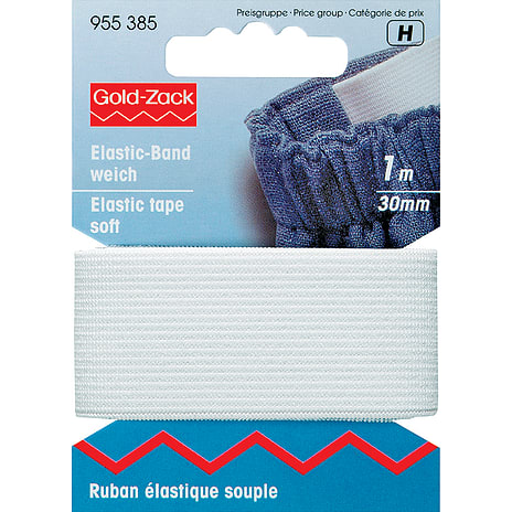 Prym Linnings-Elastik 30 Mm Hvid