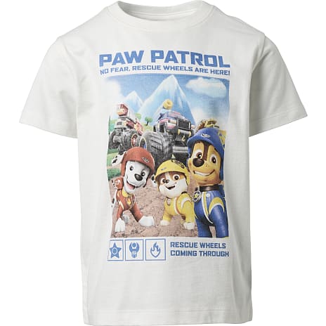 Paw Patrol T-shirt Str. 98/104 Råhvid