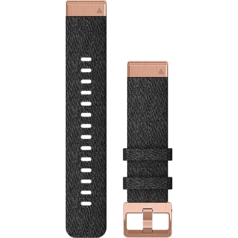 Garmin QuickFit 20 Urrem Sort/Guldfarvet