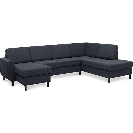 Madrid Nordic Venstrevendt U-Sofa Navy