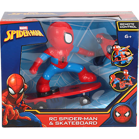 Disney Spider-Man Figur og Skateboard