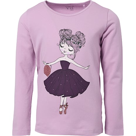 VRS Børne Bluse Str. 98/104 Rosa
