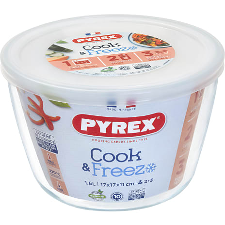 Pyrex Cook & Freez Skål med låg