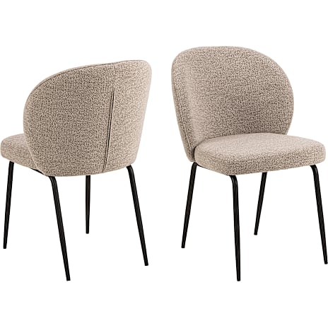AC Design Furniture Patricia Spisebordsstol - Gråbrun