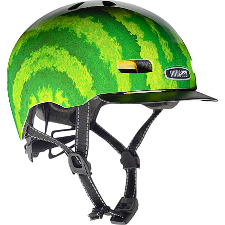 Nutcase cykelhjelm grøn