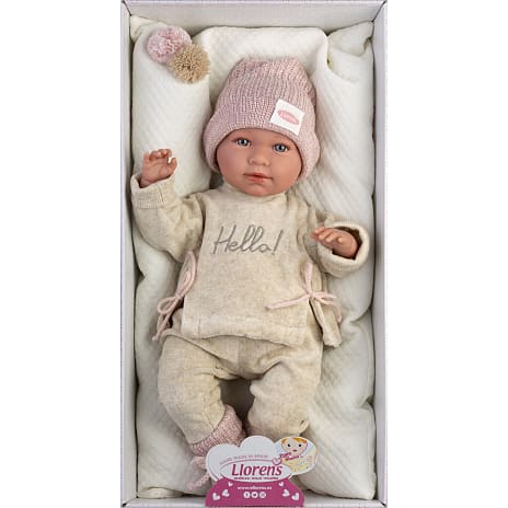 Llorens Dukke 42 cm Med Pude