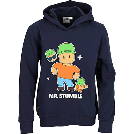 Stumble Guys Hættetrøje Str. 134/140 Blå