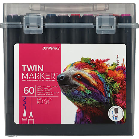 Danpen Twinmarkers 60 stk. 1 stk.