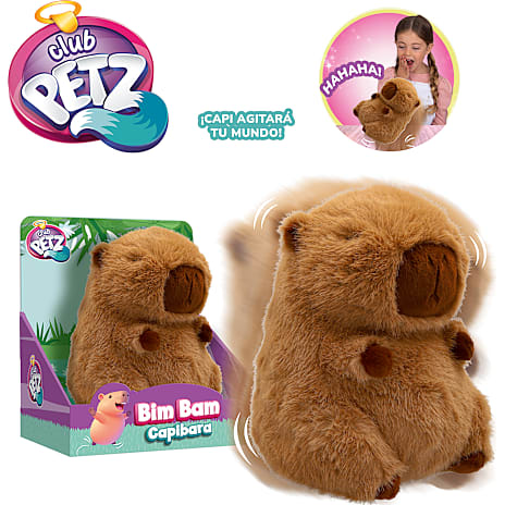 Club Petz Bim Bam kapivar bamse 16 cm 1 stk.