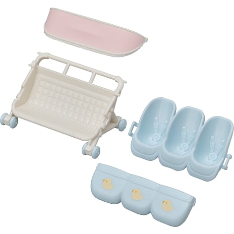Sylvanian Families Trillinge Klapvogn