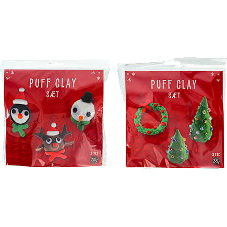 Puff Clay DIY julefigur