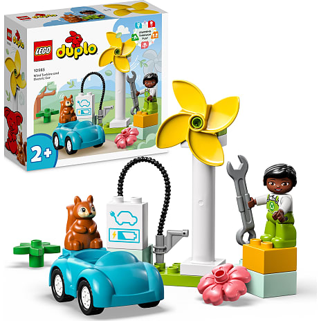 LEGO DUPLO By Vindmølle og Elbil 10985