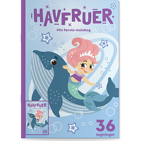 1Conzept Havfruer Min Første Malebog