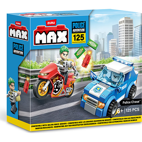 Zuru Max Bricks politistation - 121 brikker 1 stk.