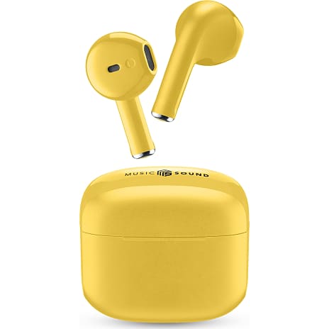 Music Sound Swag TWS in-ear høretelefoner gul