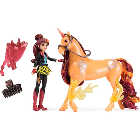 Unicorn Academy dukke og enhjørning - flere varianter - assorteret 1 stk.