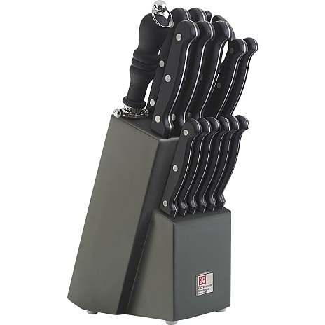 Richardson Sheffield Artisan Knivblok Med 15 Knive Sort