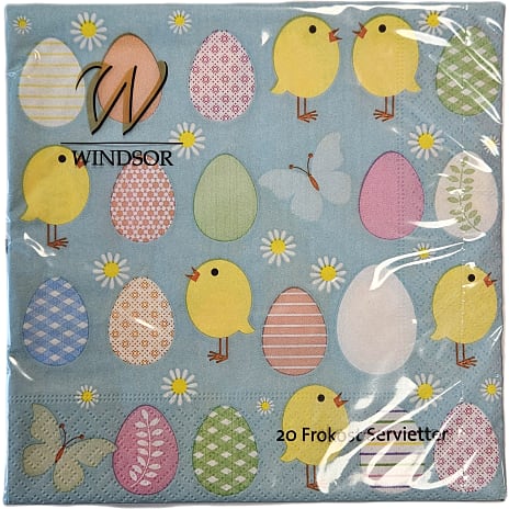 Windsor Påskeservietter 33x33 cm