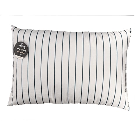 Salling Trend Pyntepude Sandfarvet Velour Med Striber