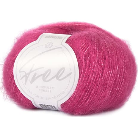Bumbo By Mayflower BUMBO Free akrylblanding - pink 007 1 stk.