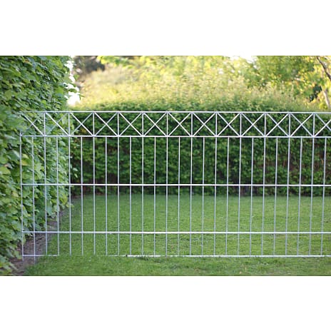 Hortus Panelhegn Med Deko X 750 x 2000 mm Galvaniseret