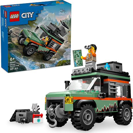 LEGO City Firhjulstrukket bjerg-offroader 60447 1 stk.