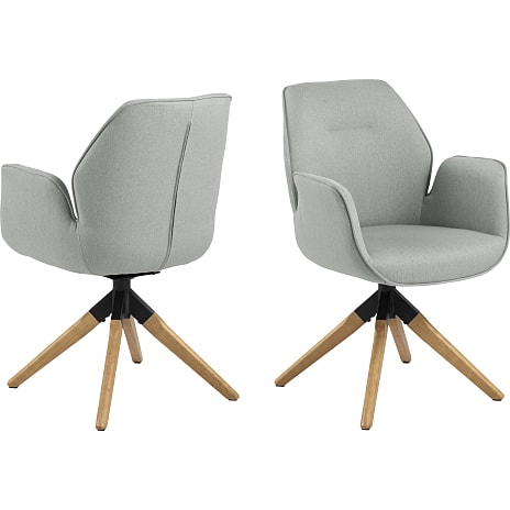 AC Design Furniture Aura Spisebordsstol Lysegrå